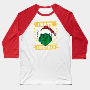 I hate christmas 21 Baseball T-Shirt